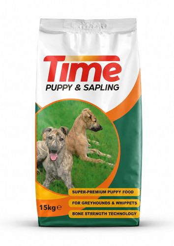 Time gain puppy and sapling - time,