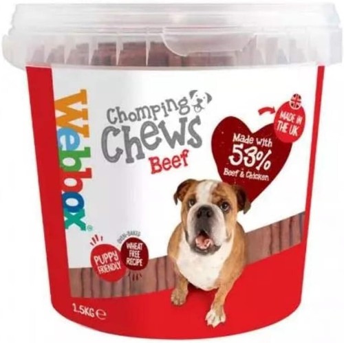 Webbox chomping chews - chomping, dog