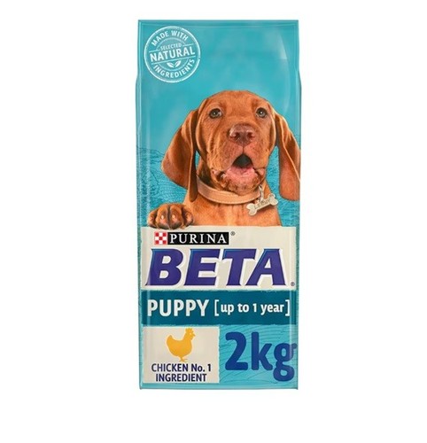 Beta puppy dry dog - dry, with