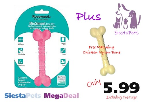 Rosewood biosafe puppy - rosewood, bone