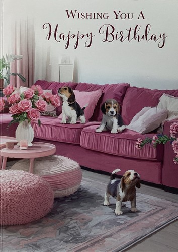 Open birthday card - open,