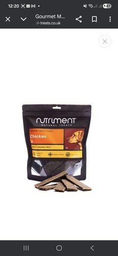 1kg gourmet meaty strips - gourmet,