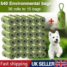 540pcs Dog Puppy Pets Poo Bags